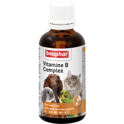 Кормовая добавка Beaphar Vitamine B Complex для всех домашних животных 50ml Кормовая добавка Beaphar Vitamine B Complex для всех домашних животных 50ml