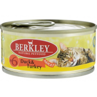 Berkley Original (консервы для кошек с уткой и индейкой)