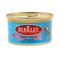 Berkley Tay №1 (консервы для взрослых кошек с тунцом и кальмаром) Berkley Tay №1 (консервы для взрослых кошек с тунцом и кальмаром)