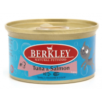 Berkley Tay №3 (консервы для взрослых кошек с тунцом и лососем) Berkley Tay №3 (консервы для взрослых кошек с тунцом и лососем)