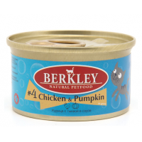 Berkley Tay №4 (консервы для взрослых кошек с курицей и тыквой) Berkley Tay №4 (консервы для взрослых кошек с курицей и тыквой)
