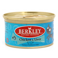 Berkley Tay №5 (консервы для взрослых кошек с курицей и печенью) Berkley Tay №5 (консервы для взрослых кошек с курицей и печенью)