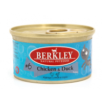 Berkley Tay №6 (консервы для взрослых кошек с курицей и уткой) Berkley Tay №6 (консервы для взрослых кошек с курицей и уткой)