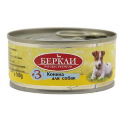 Berkley Local №3 (консервы для собак с кониной) Berkley Local №3 (консервы для собак с кониной)