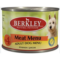 Berkley Original №4 (консервы для собак с ягненком и рисом) Berkley Original №4 (консервы для собак с ягненком и рисом)