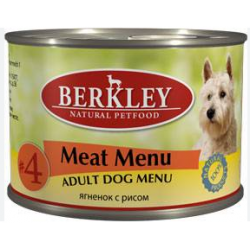 Berkley Original №4 (консервы для собак с ягненком и рисом) Berkley Original №4 (консервы для собак с ягненком и рисом)