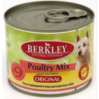 Berkley Original №9 (консервы для собак с рагу из птицы) Berkley Original №9 (консервы для собак с рагу из птицы)