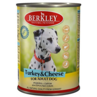 Berkley Original (консервы для собак с индейкой и сыром)