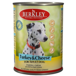 Быстрый заказ — Berkley Original (консервы для собак с индейкой и сыром)