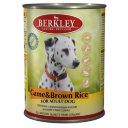 Быстрый заказ — Berkley Original (консервы для собак с олениной и корич.рисом)