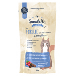 Bosch Sanabelle Cat Sticks (лакомство для кошек, форель с клюквой)