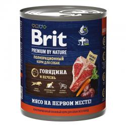 Консервы для собак Brit Premium Red Meat and Liver (Говядина и печень) Консервы для собак Brit Premium Red Meat and Liver (Говядина и печень)