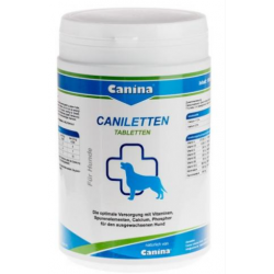 Canina Caniletten Tabletten (для восполнения дефицита кальция и фосфора у беременных и лактирующих сук)