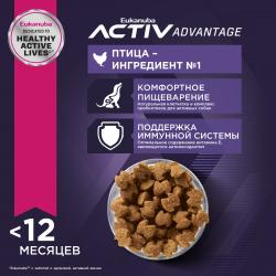 Eukanuba Puppy Small Breed (для щенков мелких пород от 1 до 12 месяцев, с птицей)