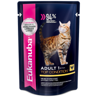 Eukanuba Adult Top Condition (для взрослых кошек в соусе, курица) Eukanuba Adult Top Condition (для взрослых кошек в соусе, курица)