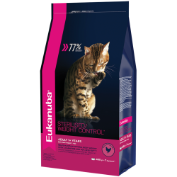 Eukanuba Adult Sterilised Weight Сontrol (для стерилизованных кошек, склонных к полноте) Eukanuba Adult Sterilised Weight Сontrol (для стерилизованных кошек, склонных к полноте)