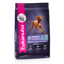 Eukanuba Puppy Large Breed (для щенков крупных пород, с птицей) Eukanuba Puppy Large Breed (для щенков крупных пород, с птицей)