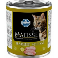 Farmina Matisse Cat Mousse Rabbit (влажный корм для взрослых кошек, мусс с Кроликом) 300гр Farmina Matisse Cat Mousse Rabbit (влажный корм для взрослых кошек, мусс с Кроликом) 300гр