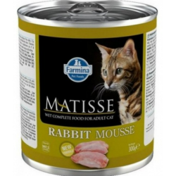 Быстрый заказ — Farmina Matisse Cat Mousse Rabbit (влажный корм для взрослых кошек, мусс с Кроликом) 300гр