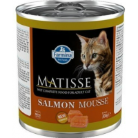 Farmina Matisse Cat Mousse Salmon (влажный корм для взрослых кошек, мусс с Лососем) 300гр Farmina Matisse Cat Mousse Salmon (влажный корм для взрослых кошек, мусс с Лососем) 300гр