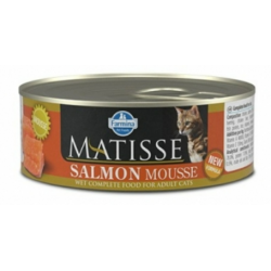 Быстрый заказ — Farmina Matisse Cat Mousse Salmon (влажный корм для взрослых кошек, мусс с Лососем) 85гр