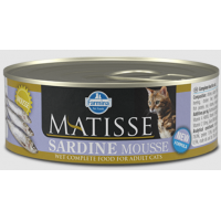 Farmina Matisse Cat Mousse Sardine (влажный корм для взрослых кошек, мусс с Сардинами) 85гр Farmina Matisse Cat Mousse Sardine (влажный корм для взрослых кошек, мусс с Сардинами) 85гр