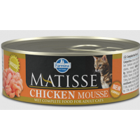 Farmina Matisse Cat Mousse Chicken (влажный корм для взрослых кошек, мусс с Курицей) 85гр Farmina Matisse Cat Mousse Chicken (влажный корм для взрослых кошек, мусс с Курицей) 85гр