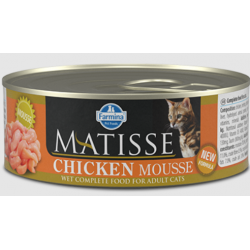 Farmina Matisse Cat Mousse Chicken (влажный корм для взрослых кошек, мусс с Курицей) 85гр Farmina Matisse Cat Mousse Chicken (влажный корм для взрослых кошек, мусс с Курицей) 85гр