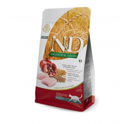 Быстрый заказ — Farmina N&D Ancestral Grain Cat Adult (низкозерновой корм для взрослых кошек курица/гранат)