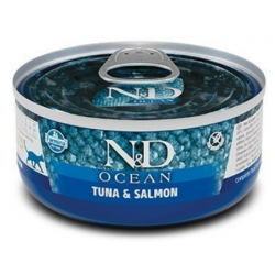 Быстрый заказ — Farmina N&D Ocean Cat Adult (влажный корм для взрослых кошек, Тунец, лосось)