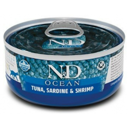 Быстрый заказ — Farmina N&D Ocean Cat Adult (влажный корм для взрослых кошек, Тунец, сардины, креветки)
