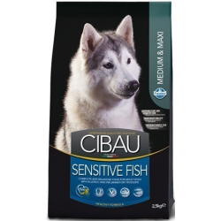 Farmina Cibau Sensitive Fish Medium & Maxi Adult (гипоаллергенный корм для взрослых собак средних и крупных пород, Рыба) Farmina Cibau Sensitive Fish Medium & Maxi Adult (гипоаллергенный корм для взрослых собак средних и крупных пород, Рыба)