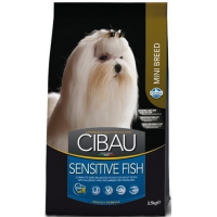 Farmina Cibau Sensitive Fish Mini Adult (гипоаллергенный корм для взрослых собак мелких пород, Рыба) Farmina Cibau Sensitive Fish Mini Adult (гипоаллергенный корм для взрослых собак мелких пород, Рыба)