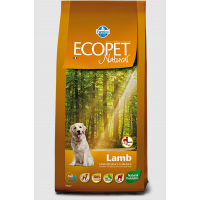 Farmina Ecopet Natural Lamb Adult Maxi (сухой корм для взрослых собак крупных пород с проблемами пищеварения и аллергией, Ягненок) Farmina Ecopet Natural Lamb Adult Maxi (сухой корм для взрослых собак крупных пород с проблемами пищеварения и аллергией, Ягненок)