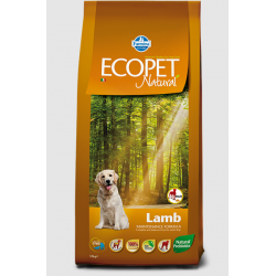 Farmina Ecopet Natural Lamb Adult Maxi (сухой корм для взрослых собак крупных пород с проблемами пищеварения и аллергией, Ягненок) Farmina Ecopet Natural Lamb Adult Maxi (сухой корм для взрослых собак крупных пород с проблемами пищеварения и аллергией, Ягненок)