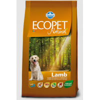 Farmina Ecopet Natural Lamb Adult Medium (сухой корм для взрослых собак средних пород с проблемами пищеварения и аллергией, Ягненок) Farmina Ecopet Natural Lamb Adult Medium (сухой корм для взрослых собак средних пород с проблемами пищеварения и аллергией, Ягненок)
