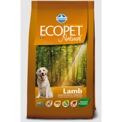 Farmina Ecopet Natural Lamb Adult Medium (сухой корм для взрослых собак средних пород с проблемами пищеварения и аллергией, Ягненок) Farmina Ecopet Natural Lamb Adult Medium (сухой корм для взрослых собак средних пород с проблемами пищеварения и аллергией, Ягненок)