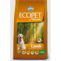 Farmina Ecopet Natural Lamb Adult Mini (сухой корм для взрослых собак мелких пород с проблемами пищеварения и аллергией, Ягненок) Farmina Ecopet Natural Lamb Adult Mini (сухой корм для взрослых собак мелких пород с проблемами пищеварения и аллергией, Ягненок)