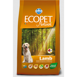 Farmina Ecopet Natural Lamb Adult Mini (сухой корм для взрослых собак мелких пород с проблемами пищеварения и аллергией, Ягненок) Farmina Ecopet Natural Lamb Adult Mini (сухой корм для взрослых собак мелких пород с проблемами пищеварения и аллергией, Ягненок)