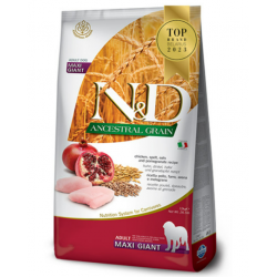 Быстрый заказ — Farmina N&D Ancestral Grain Dog Maxi Giant Adult (низкозерновой корм для взрослых собак крупных пород, Курица с гранатом)
