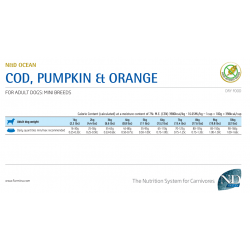 Farmina N&D Ocean Dog Grain Free Mini Adult (беззерновой корм для взрослых собак мелких пород, Тыква, треска, апельсин)    Farmina N&D Ocean Dog Grain Free Mini Adult (беззерновой корм для взрослых собак мелких пород, Тыква, треска, апельсин)