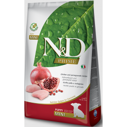 Farmina N&D Prime Dog Grain Free Mini Puppy (беззерновой корм для щенков мелких пород, Курица с гранатом) Farmina N&D Prime Dog Grain Free Mini Puppy (беззерновой корм для щенков мелких пород, Курица с гранатом)