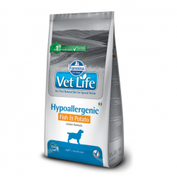 Farmina Vet Life Hypoallergenic Dog (ветеринарный корм для собак страдающих пищевой аллергией или пищевой непереносимостью с рыбой и картофелем) Farmina Vet Life Hypoallergenic Dog (ветеринарный корм для собак страдающих пищевой аллергией или пищевой непереносимостью с рыбой и картофелем)