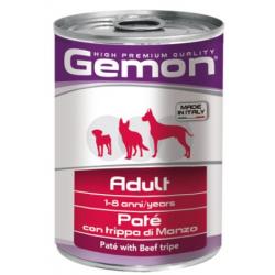 Gemon Dog Adult Pate Beef Tripe (паштет для взрослых собак, говядина) 400г Gemon Dog Adult Pate Beef Tripe (паштет для взрослых собак, говядина) 400г