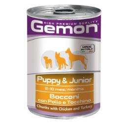 Gemon Dog Puppy Chic/Turkey (консервированный корм для щенков, курица, индейка) 415г Gemon Dog Puppy Chic/Turkey (консервированный корм для щенков, курица, индейка) 415г