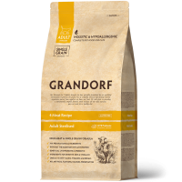 Grandorf Cat Probiotic Sterilised (низкозерновой гипоаллергенный корм для стерилизованных кошек с пробиотиками, 4 вида мяса и бурый рис) Grandorf Cat Probiotic Sterilised (низкозерновой гипоаллергенный корм для стерилизованных кошек с пробиотиками, 4 вида мяса и бурый рис)