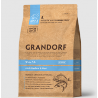 Grandorf Dog Adult Medium & Maxi  (гипоаллергенный корм для собак средних и крупных пород, с белой рыбой)  Grandorf Dog Adult Medium & Maxi  (гипоаллергенный корм для собак средних и крупных пород, с белой рыбой)