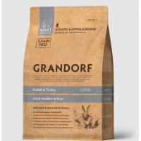 Grandorf Dog Adult Medium & Maxi Grain Free (беззерновой корм для собак средних и крупных пород с кроликом и индейкой)  Grandorf Dog Adult Medium & Maxi Grain Free (беззерновой корм для собак средних и крупных пород с кроликом и индейкой)