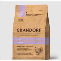 Grandorf Dog Adult Mini Monoprotein (индейка для собак мини пород)  Grandorf Dog Adult Mini Monoprotein (индейка для собак мини пород)