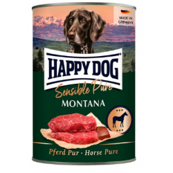 Быстрый заказ — Happy Dog Sensible Pure Montana (для взрослых собак с кониной)